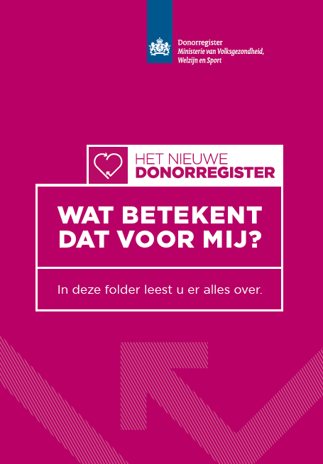 Nieuwe donorwet gaat vanaf vandaag in: ruim 7,3 miljoen keuzes ingevuld