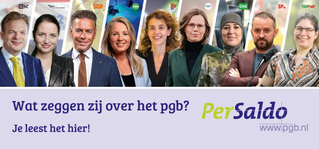 Wat zeggen de politieke partijen over het PGB?