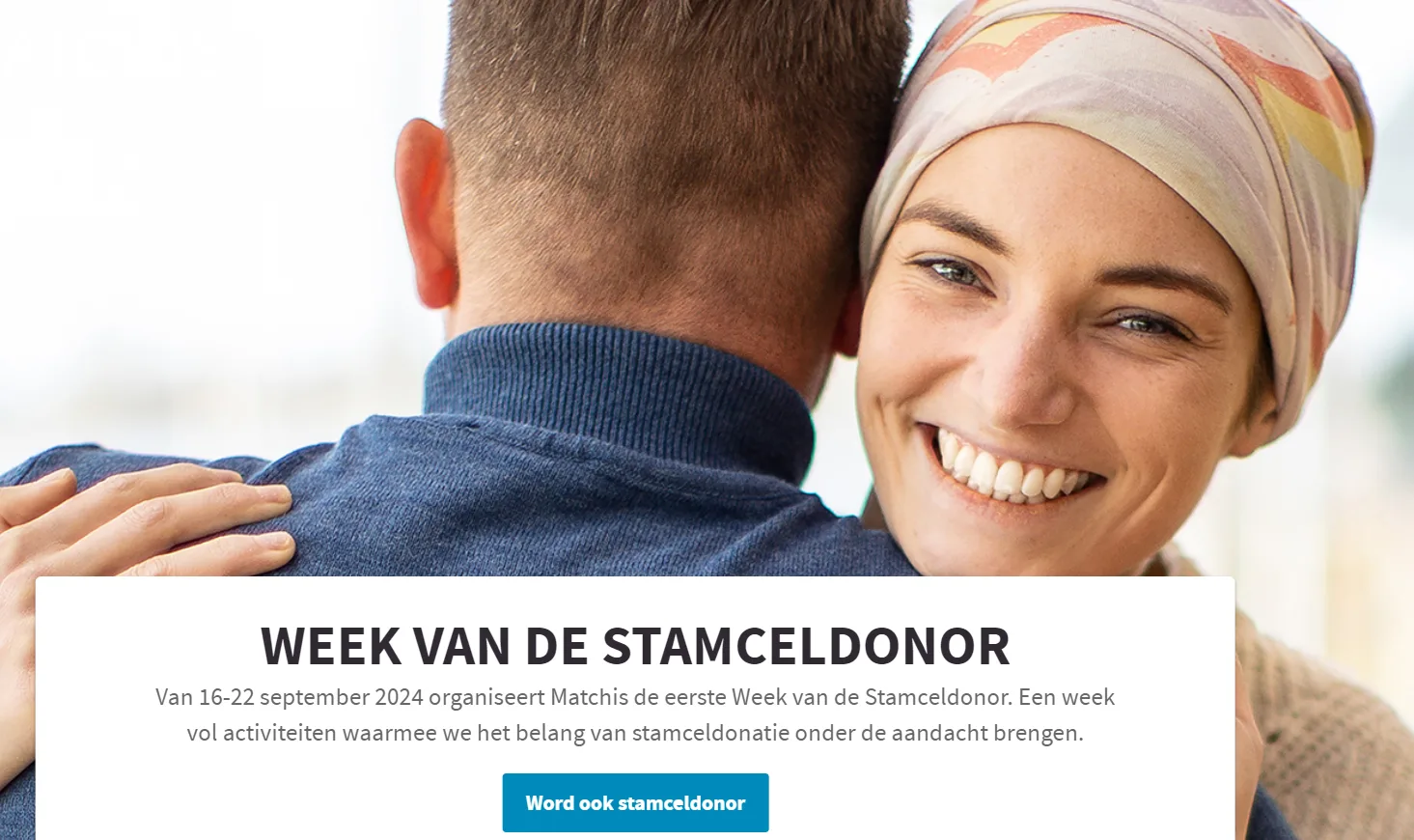 Eerste landelijke Week van de Stamceldonor van start; meer donoren nodig!